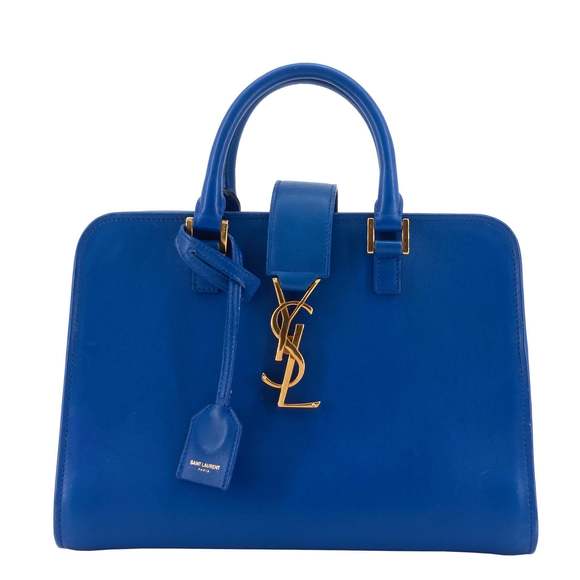 SAINT LAURENT Monogram Cabas Baby Leather Bag - Picture 2 of 10